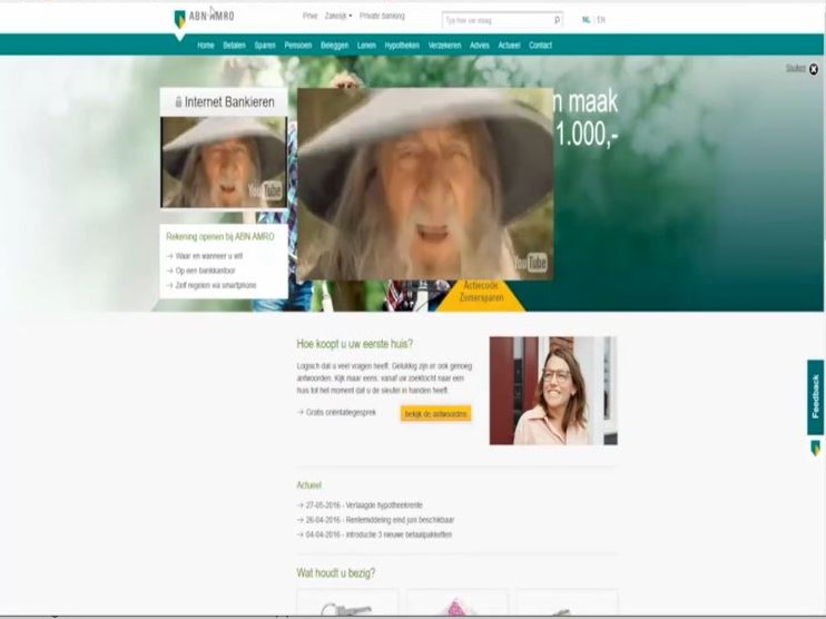XSS with epic gandalf